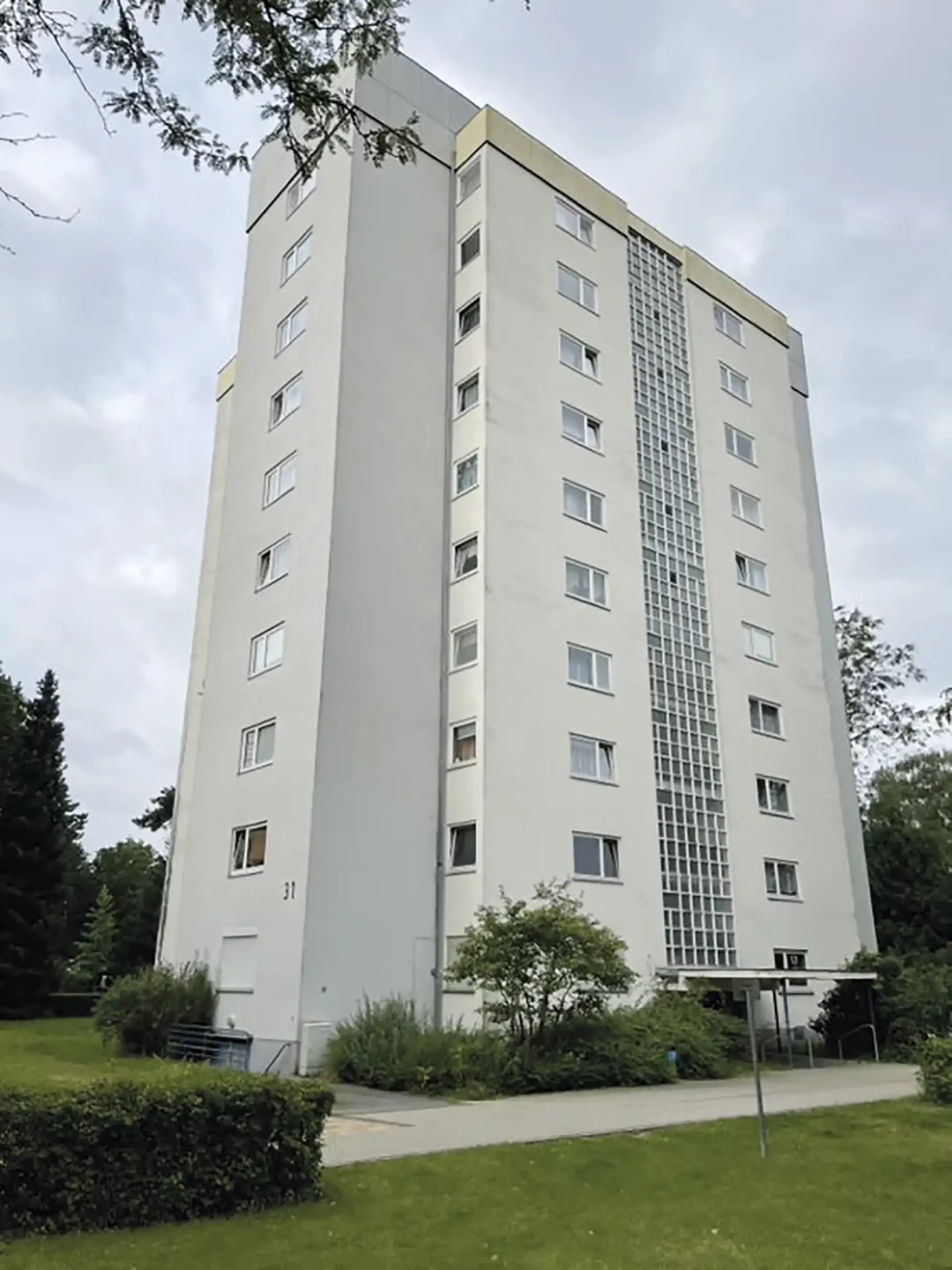 Sudetenring in Dreieich vor Sanierung